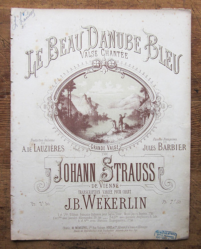 19thc beau danube bleu - 19thc,