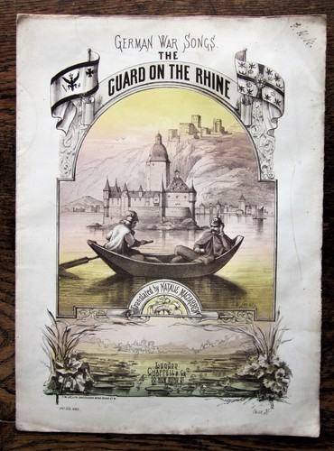 C1880 guard the rhine - c1880, on