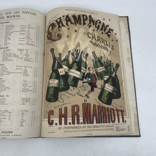 Victorian bound sheet music - victorian,