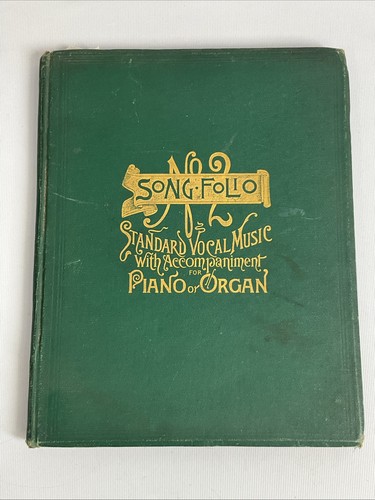 Victorian song folio - victorian,