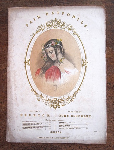 19thc fair daffodils - 19thc, victorian