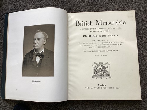 British minstrelsie songs - minstrelsie.,