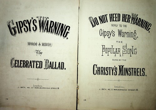Songs gipsys warning - 3, do