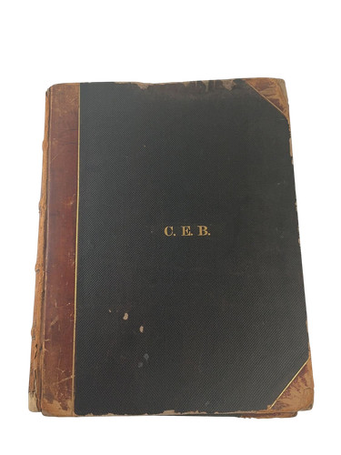 Victorian antique leather song - antique,